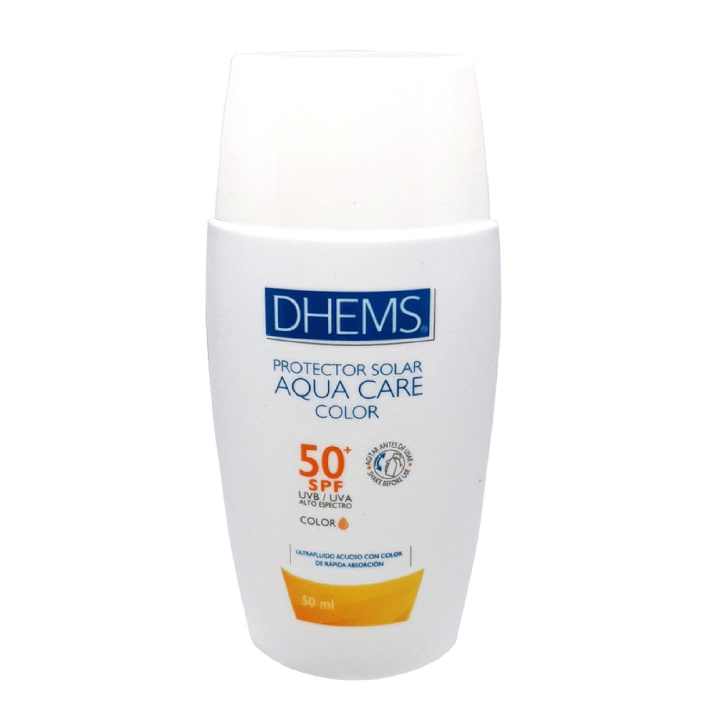 Protector Solar Dhems Aqua Care Color Spf50 X 50Ml