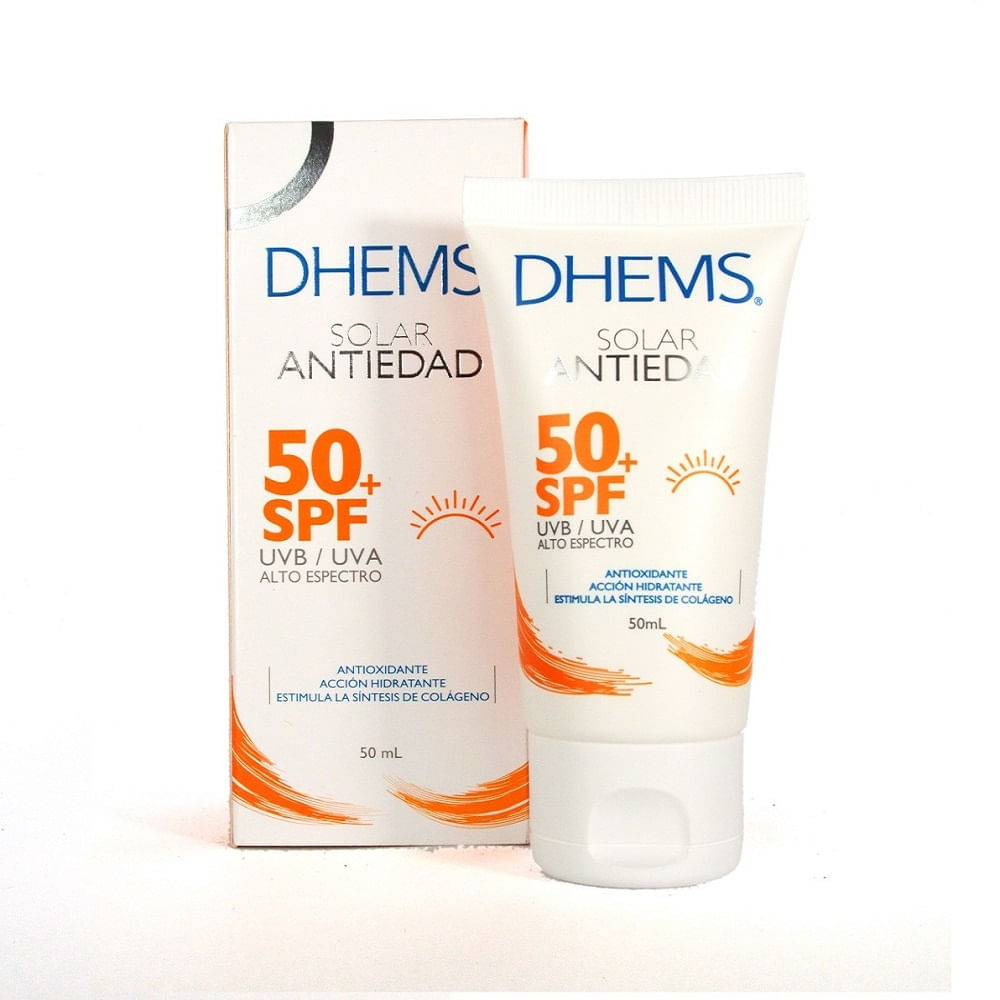 Protector Solar Dhems Antiedad Spf50+ X 50Ml