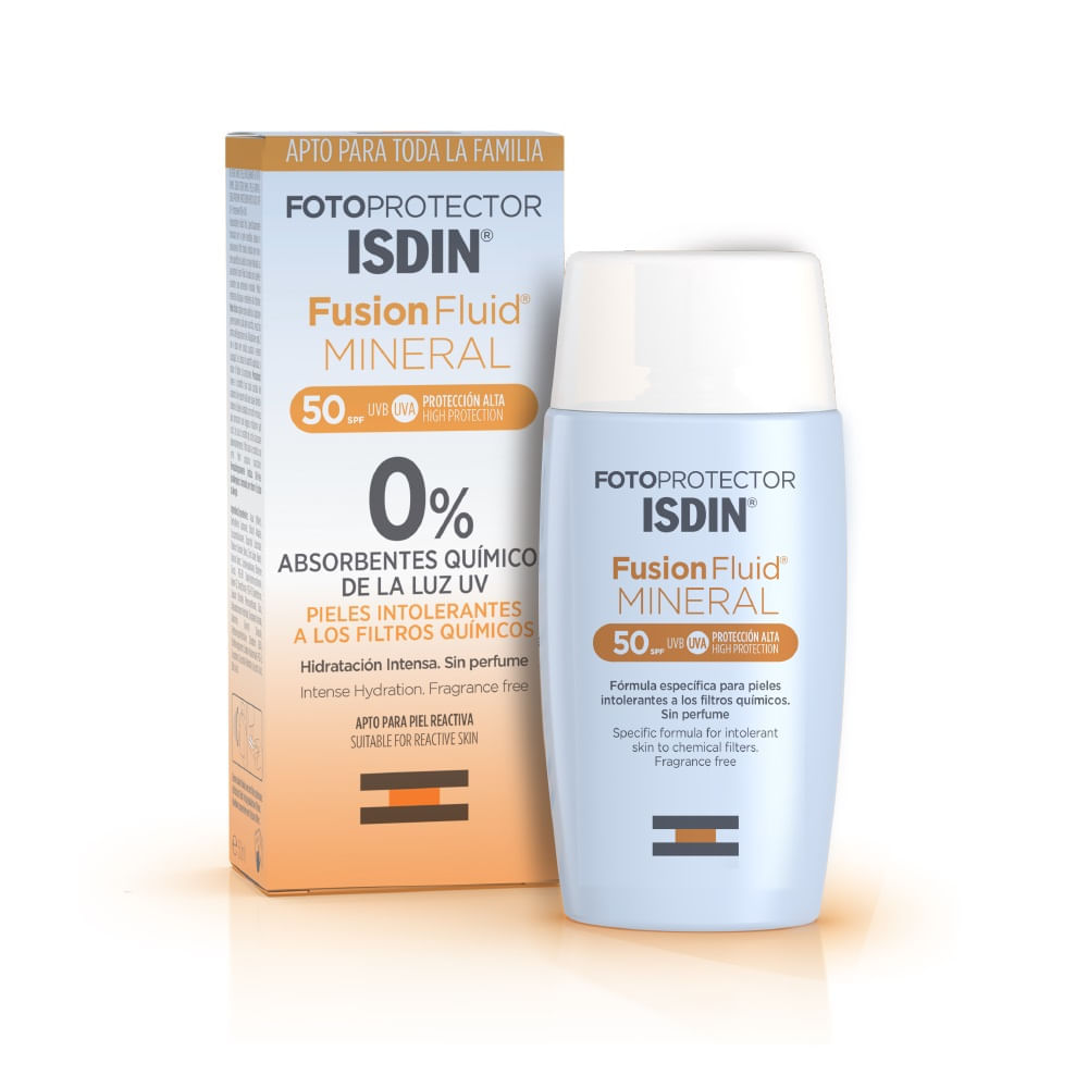 Fotoprotector Isdin Fusion Fluid Mineral Spf50 50Ml