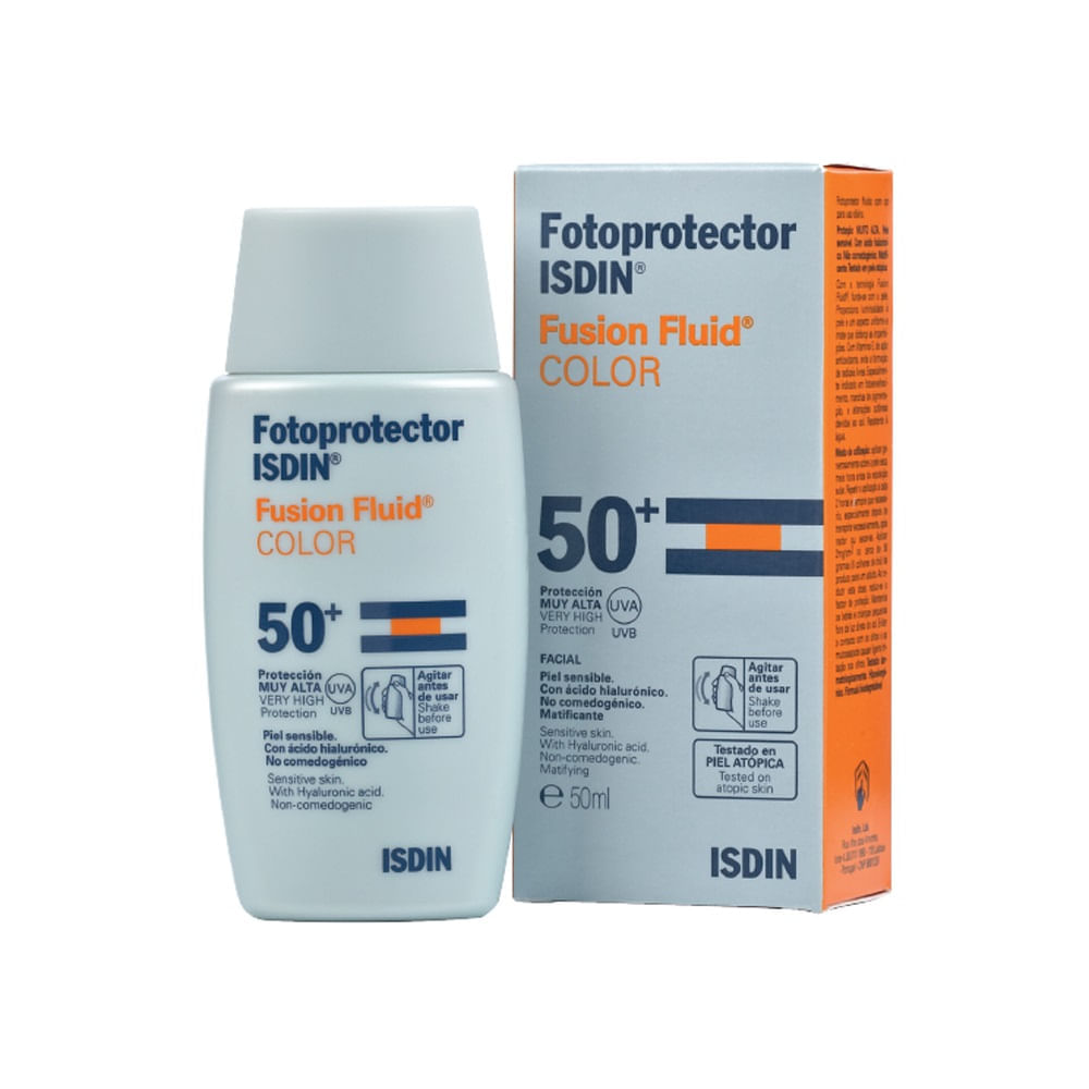 Fotoprotector Isdin Fusion Fluid Color Fps50 X 50Ml