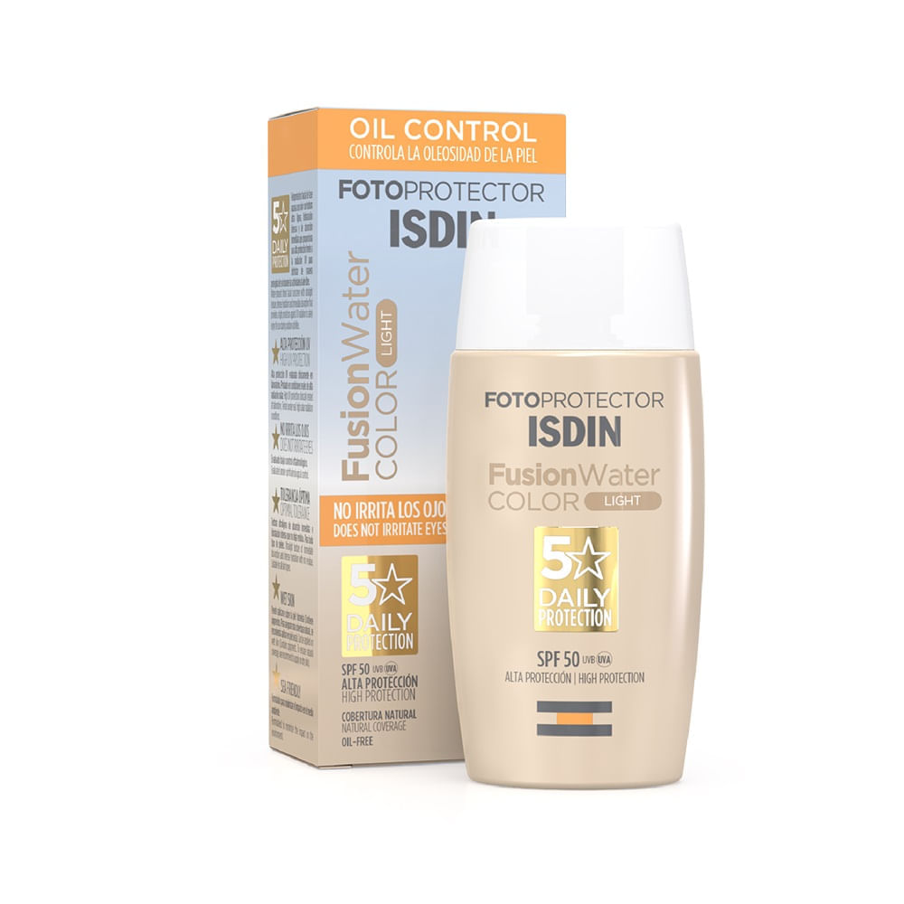 Fotoprotector Isdin Fusion Water Light Fps50 X 50Ml