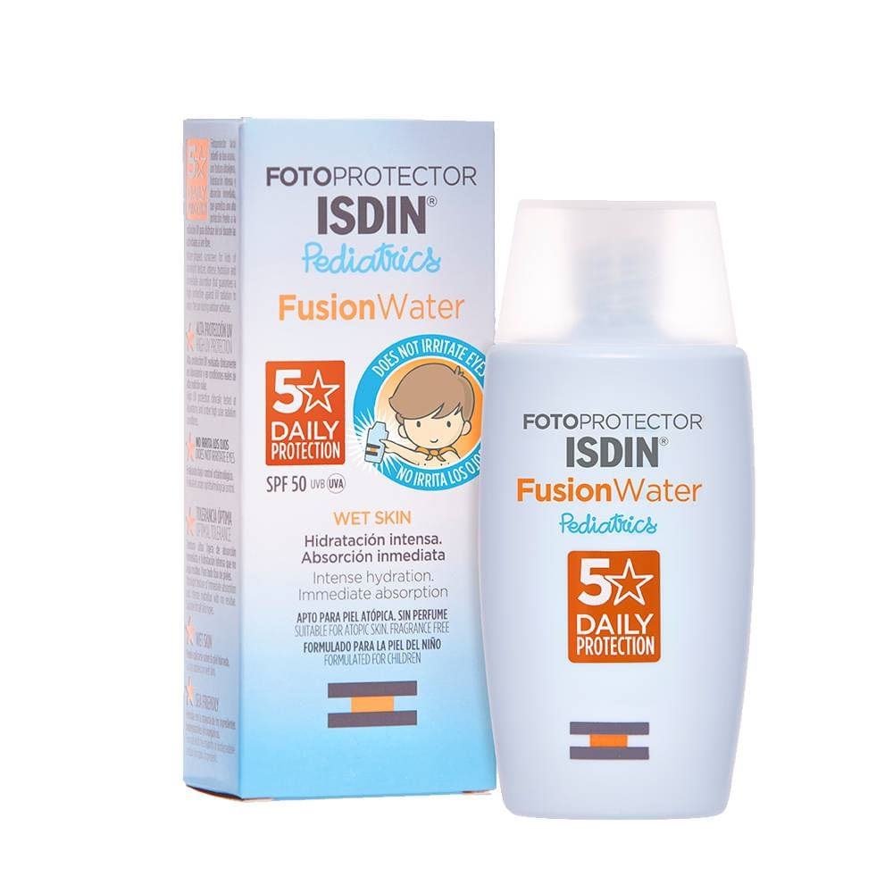 Fotoprotector Isdin Fusion Water Pediatrics Fps50+ X 50Ml