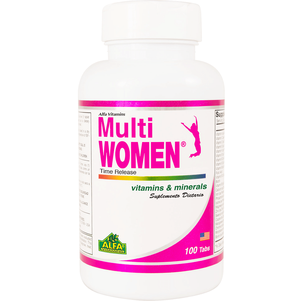 Alfa Vitamins Multi-Women X 100 Tabletas