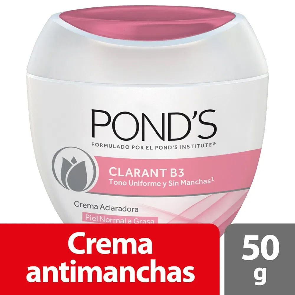 Crema Facial Ponds Clarant B3 Piel Normal A Grasa X 50G