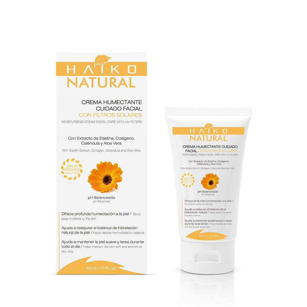Crema Facial Haiko Natural Humectante X 50G