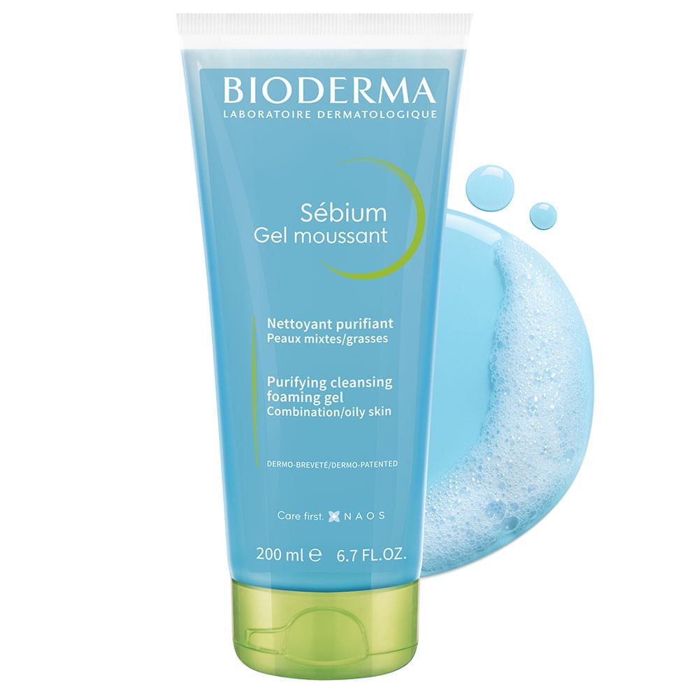 Bioderma Sébium Gel Moussant limpiador para piel mixta a grasa x 200ml