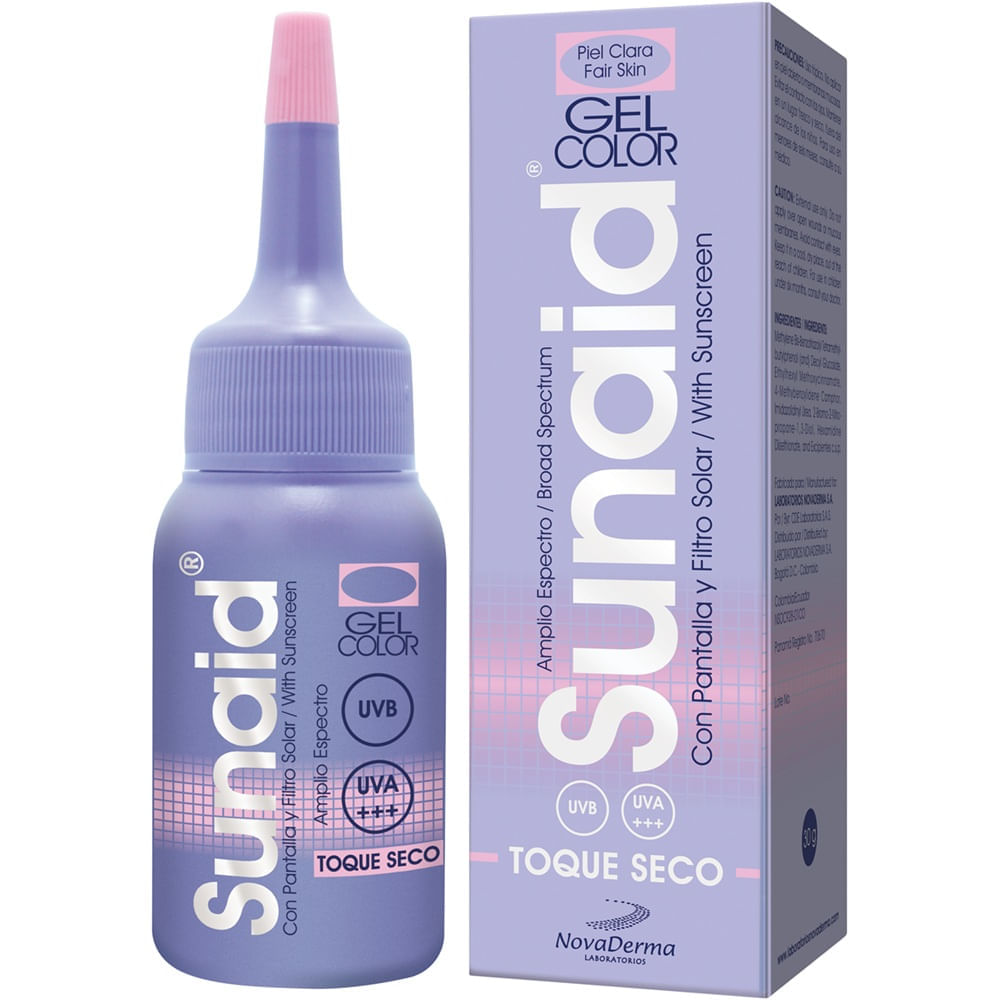 Base Sunaid Protector Solar Gel Pl Clara X 30G