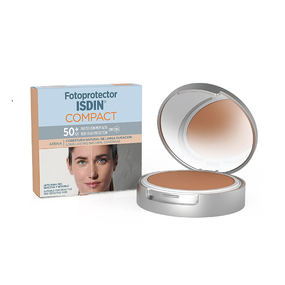 Polvo Compacto Isdin Fotoprotector Spf50 Arena 10G
