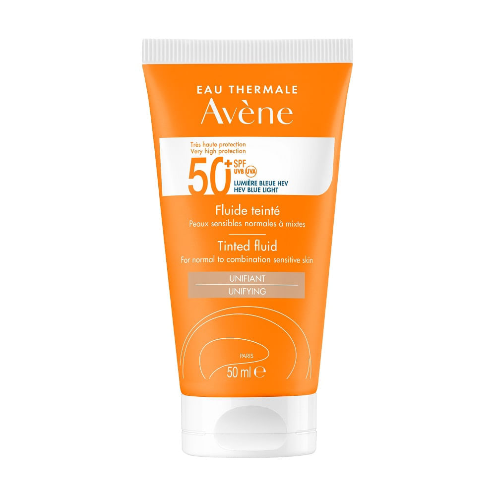 Protector Solar Fluido Color Avene Ln Spf50+ X 50ml