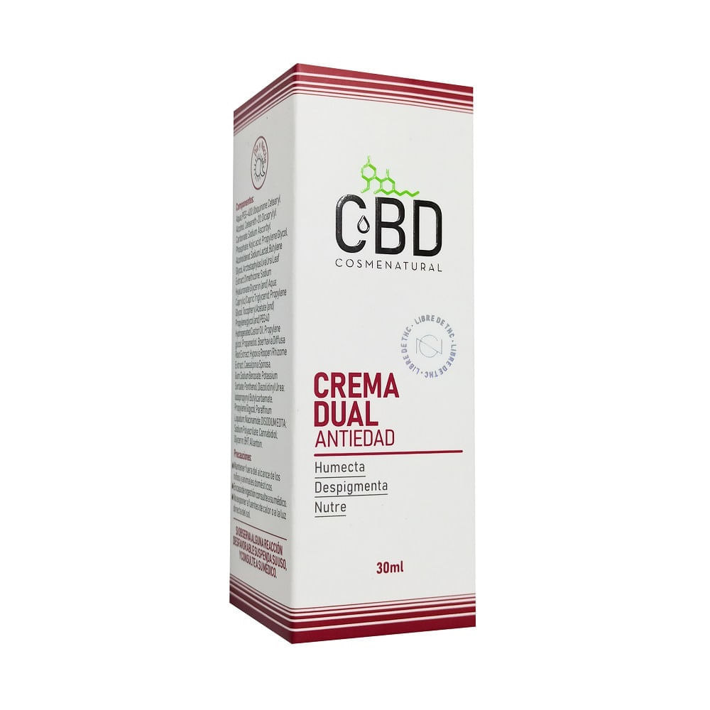 Crema Cosmenatural Dual Antiedad X 30Ml