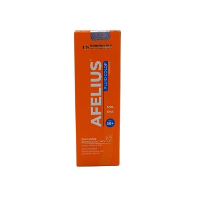 Protector Solar Afelius 100 Fluid Color X 50G