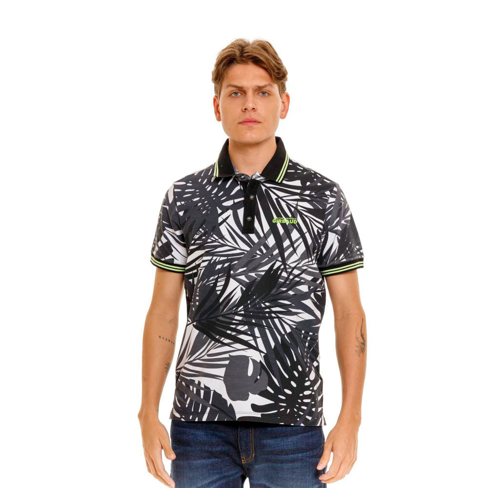 Polo Manga Corta Para Hombre Girbaud