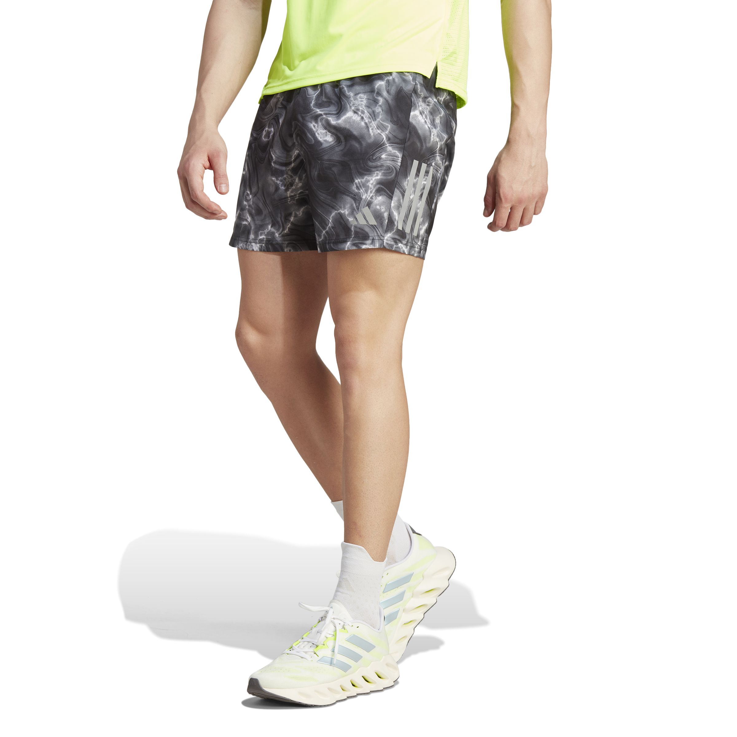 Adidas Otr Short Aop Pantaloneta negro de hombre para correr