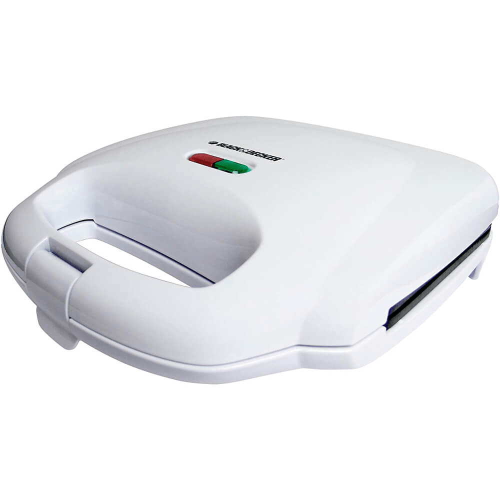 Sandwichera Black + Decker SM1000W Blanco