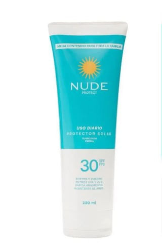 Nude Protector solar 30spf 220ml