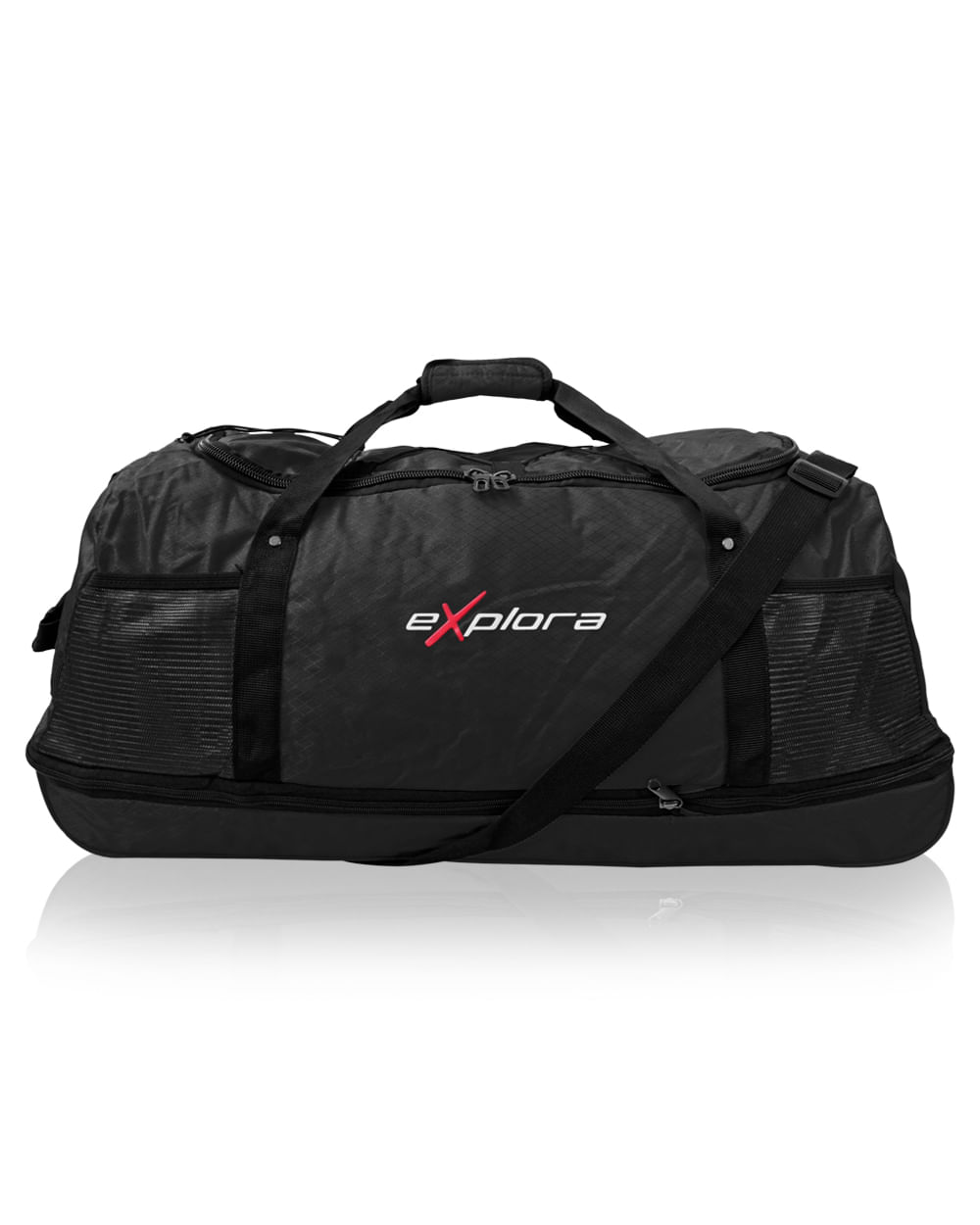 Maleta de Viaje Tipo Tula Enrrollable Grande Negro