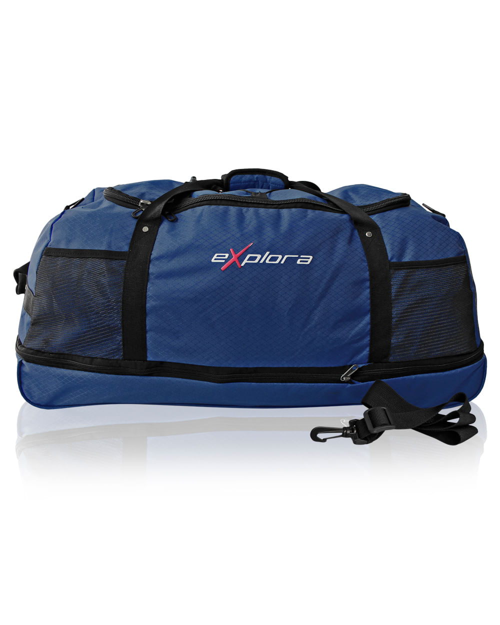 Maleta de Viaje Tipo Tula Enrrollable Grande Azul Oscuro