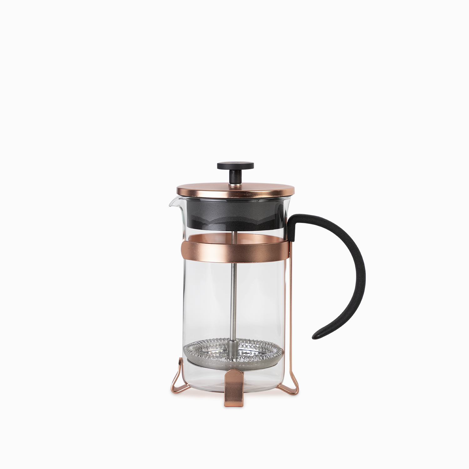 Cafetera prensadora 4 tazas copper