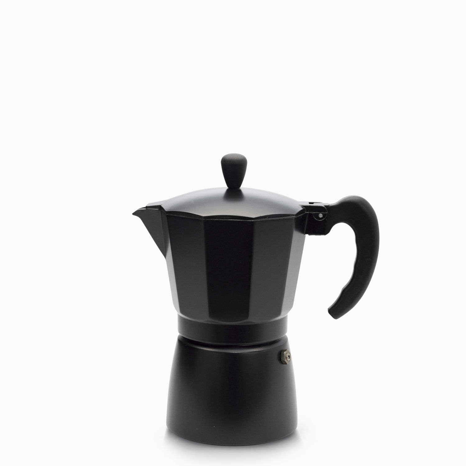 Cafetera moka 6 tazas negra