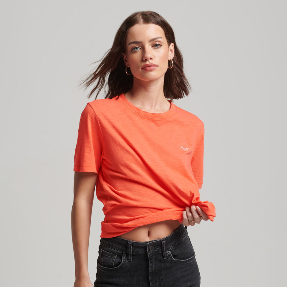 Camiseta Manga Corta Para Mujer Vintage Surf Superdry 55632