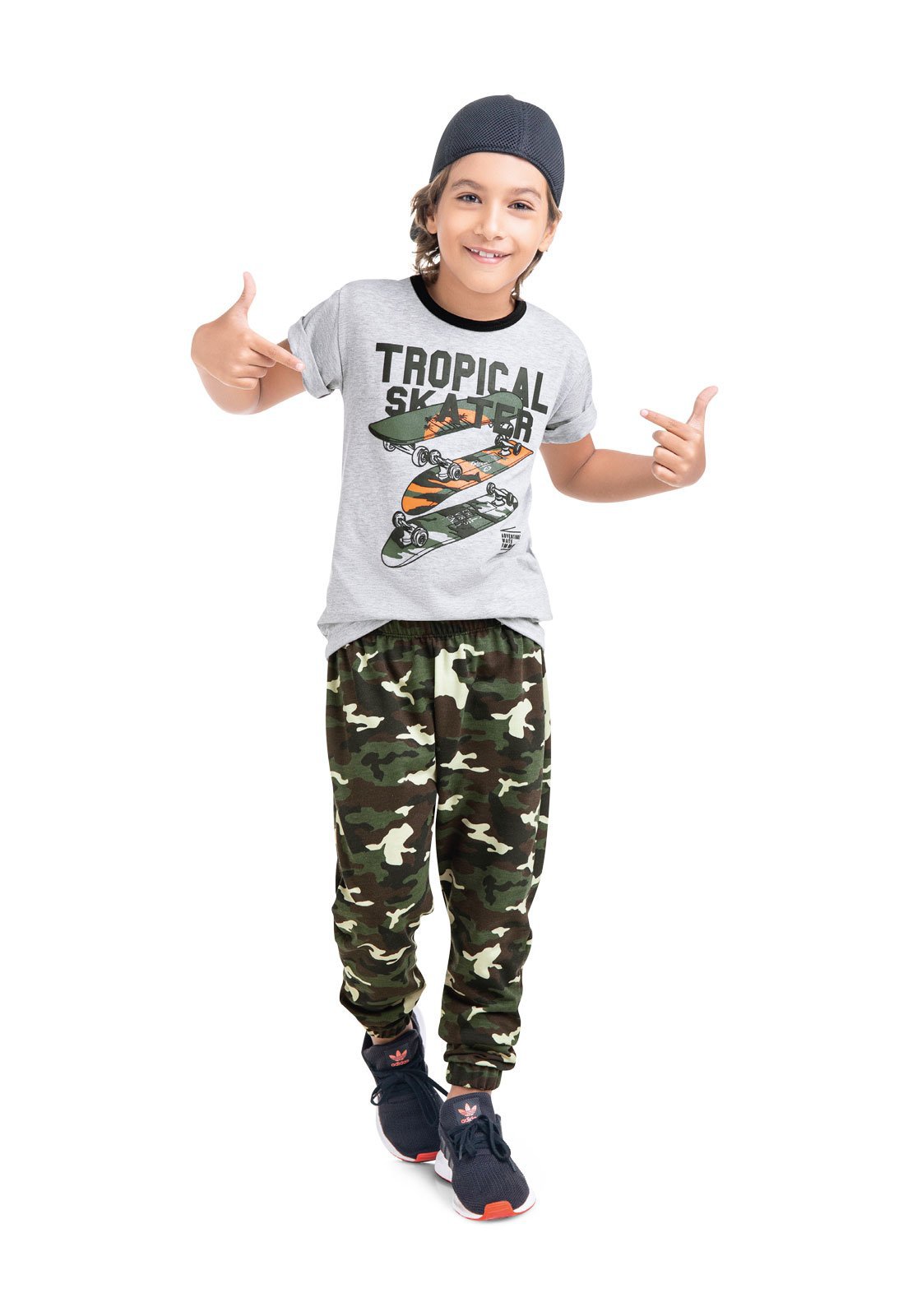Conjunto Infantil Niños Estampado MP