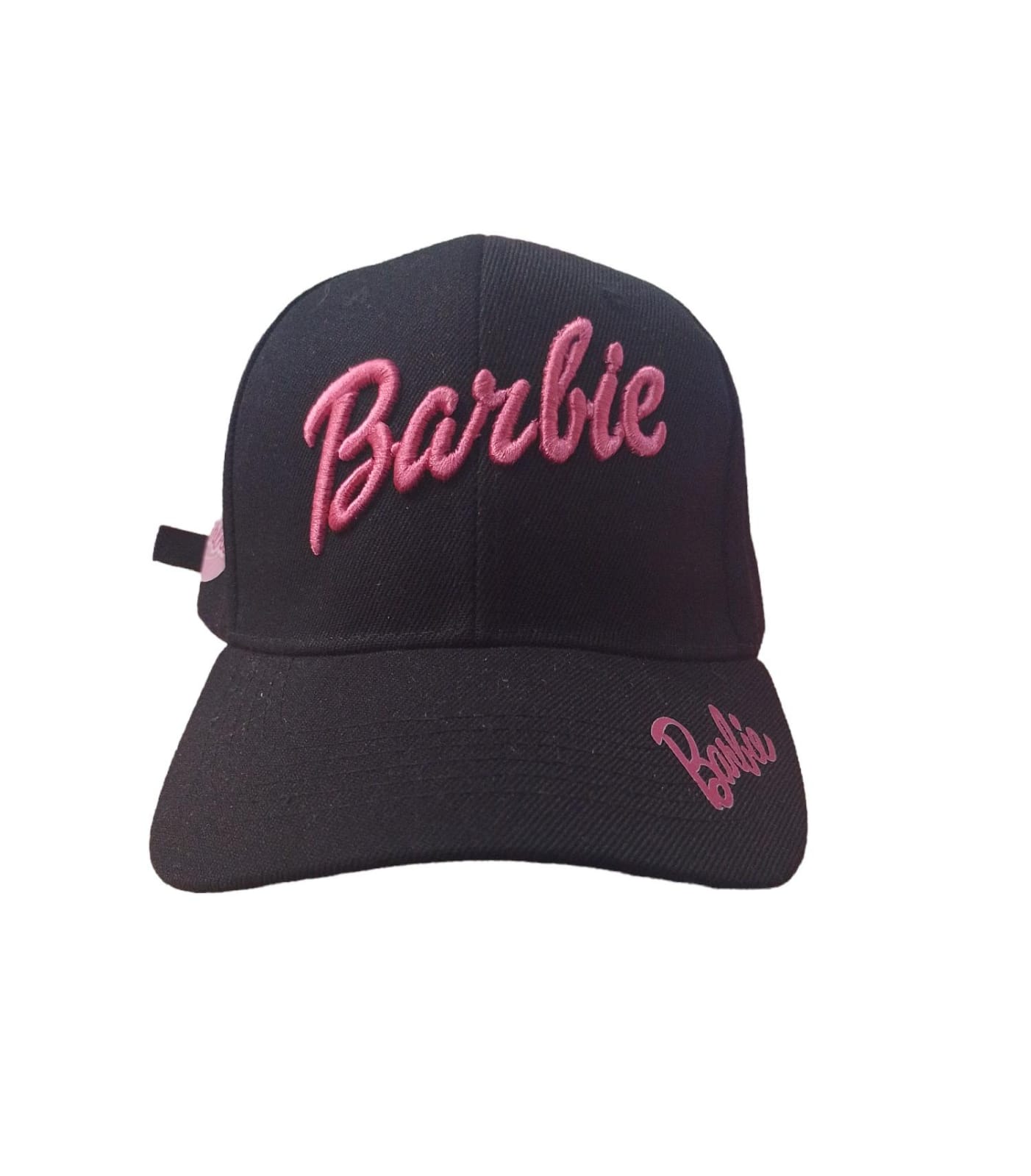 Gorra negra Bordada