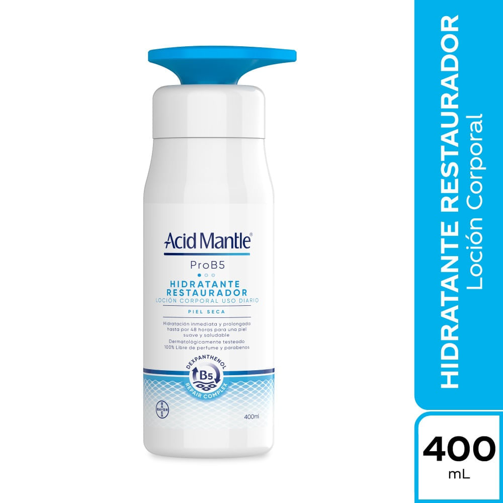 Locion Corporal Acid-Mantle Prob5 Hidratante X 400ml