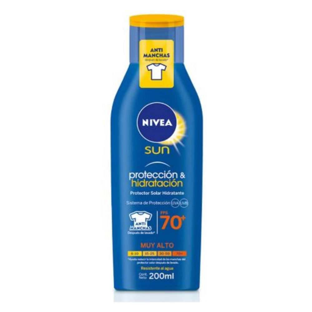 Protector Solar Corporal Nivea Sun Spf70 X 200ml