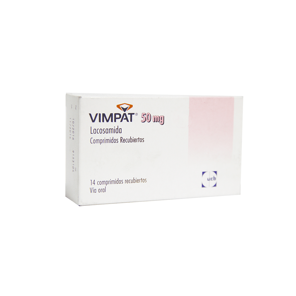 Vimpat 50 Mg Comprimidos Caj X 14