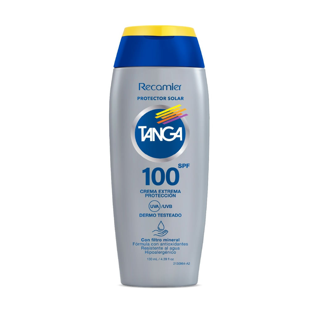 Protector Solar Tanga Crema Spf100 X 130ml