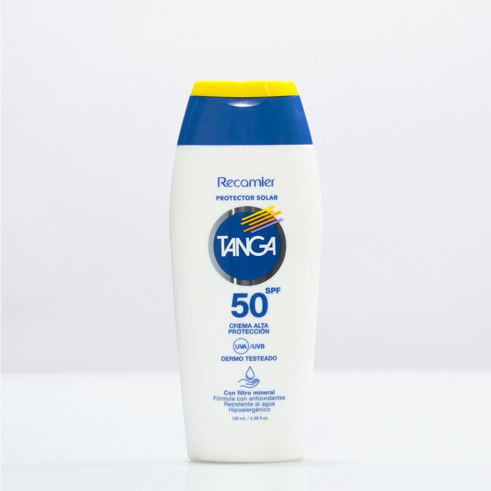 Protector Solar Tanga Crema Spf50 X 130ml