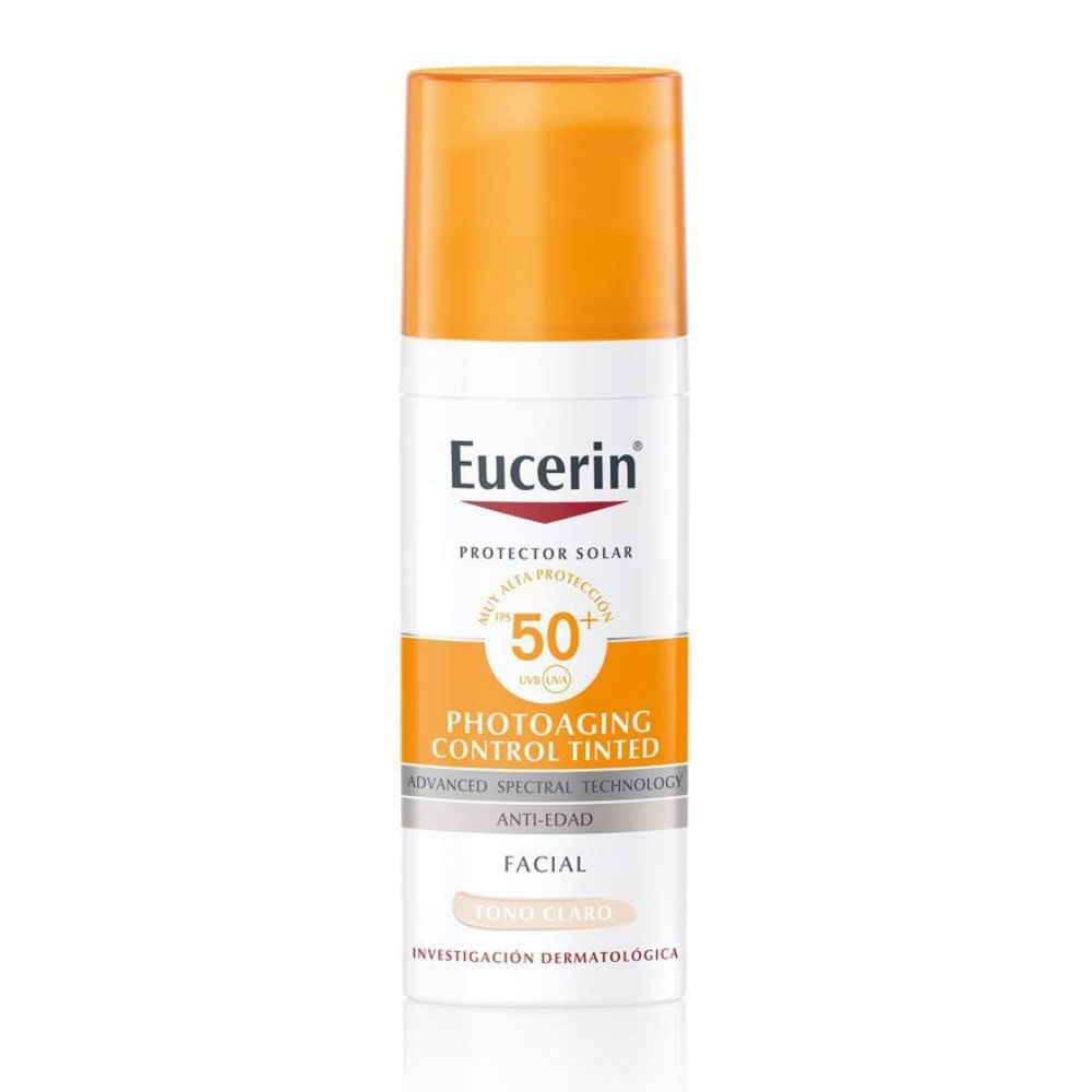 Protector Solar Eucerin Anti Edad Tono Claro Fps50 X 50ml