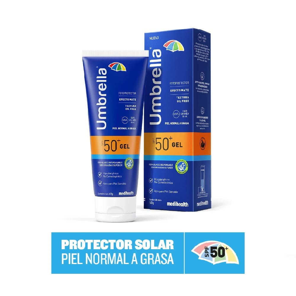 Umbrella Gel Spf 50 Tubo X  60 Gramos