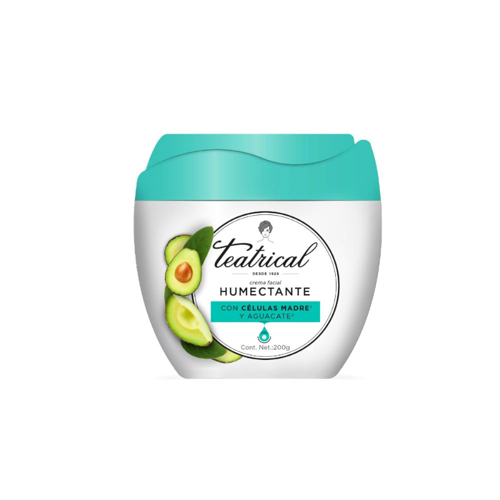 Teatrical Crema Facial Humectante 200G