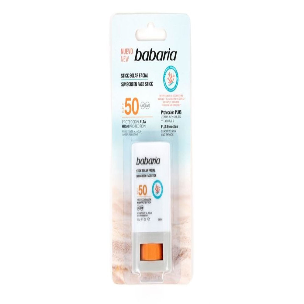 Protector Solar Babaria Stick Barra Spf50 X 20g
