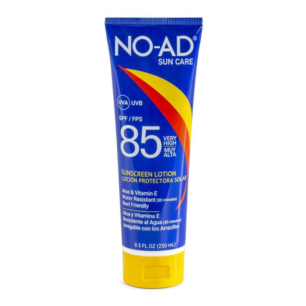 Protector Solar No-Ad Locion Spf85 X 250ml