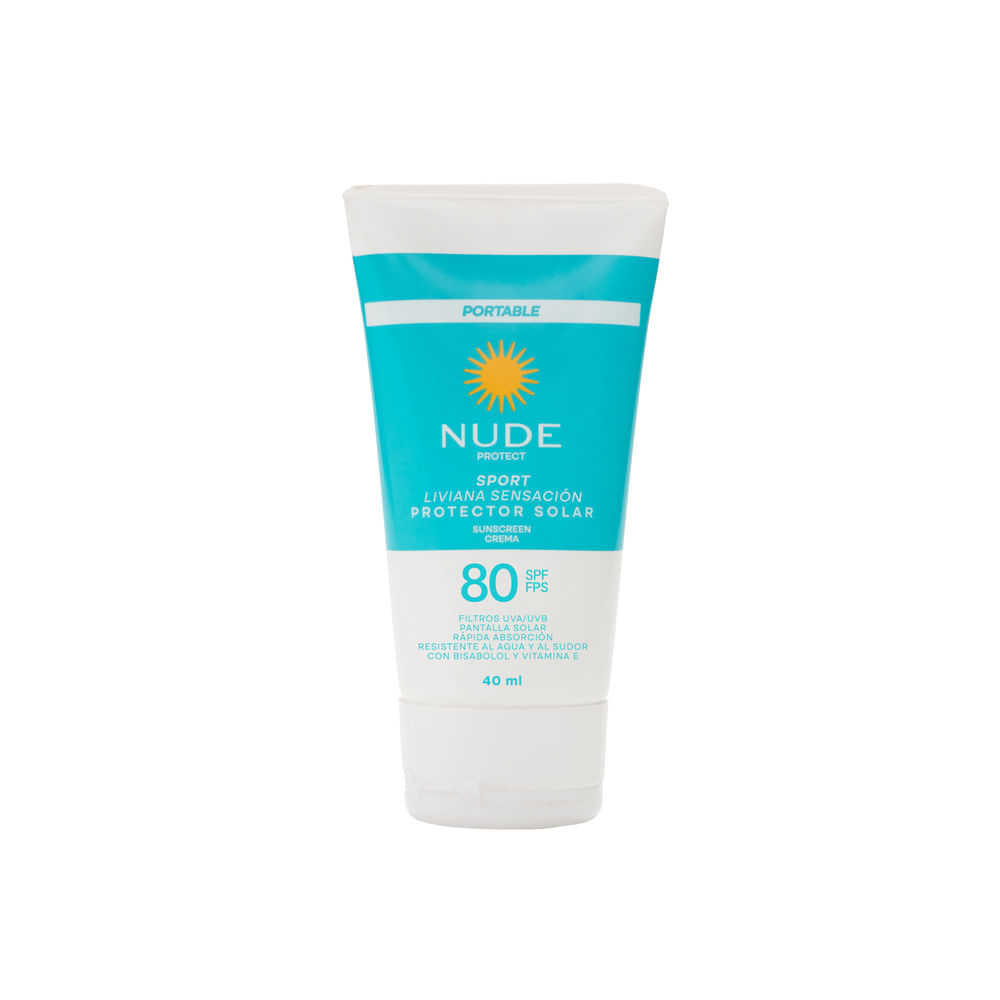 Protector Solar Nude Sensación Liviana SPF80 40ml