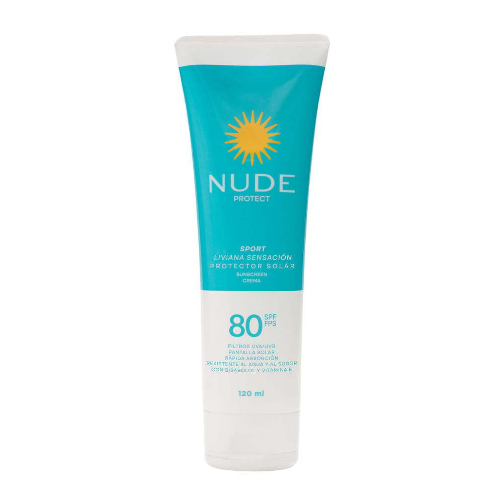 Protector Solar Nude Sensación Liviana SPF80 120ml