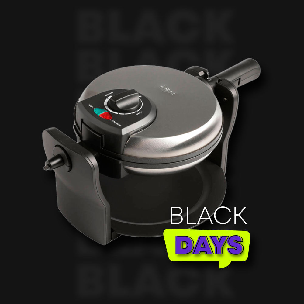 Waflera Kalley Giratoria K-WM1 Negro