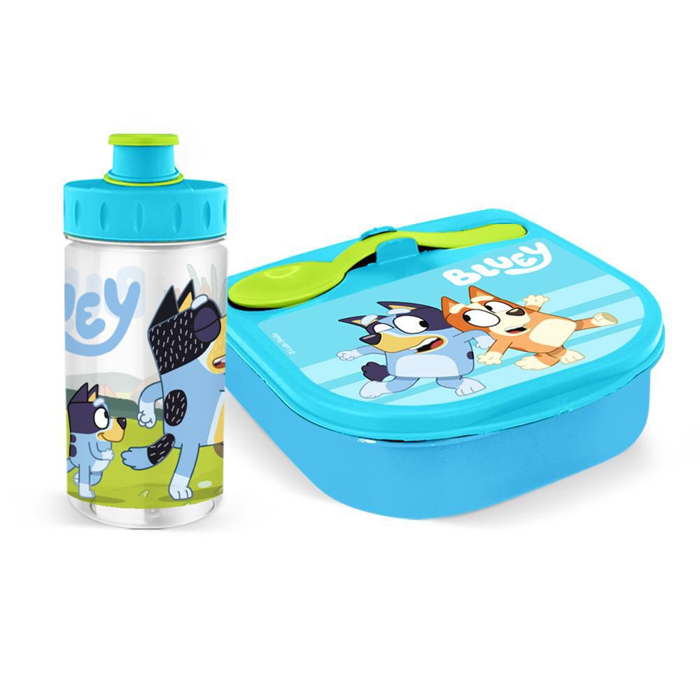 Set Botilito Sanduchera Bluey WANTU BCK1218.BL1