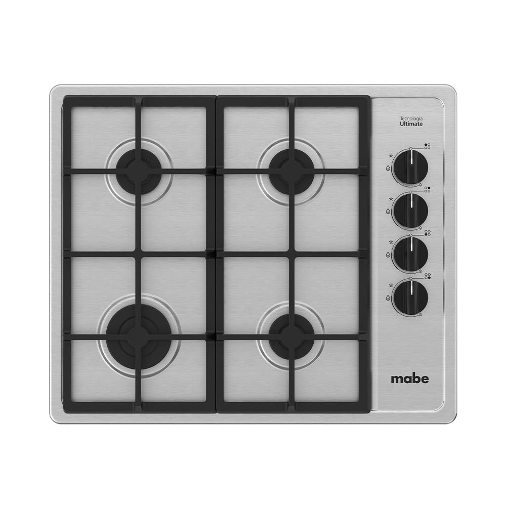 Cubierta de Empotre Mabe Gas 60cm Inox MABE PM6054NF0