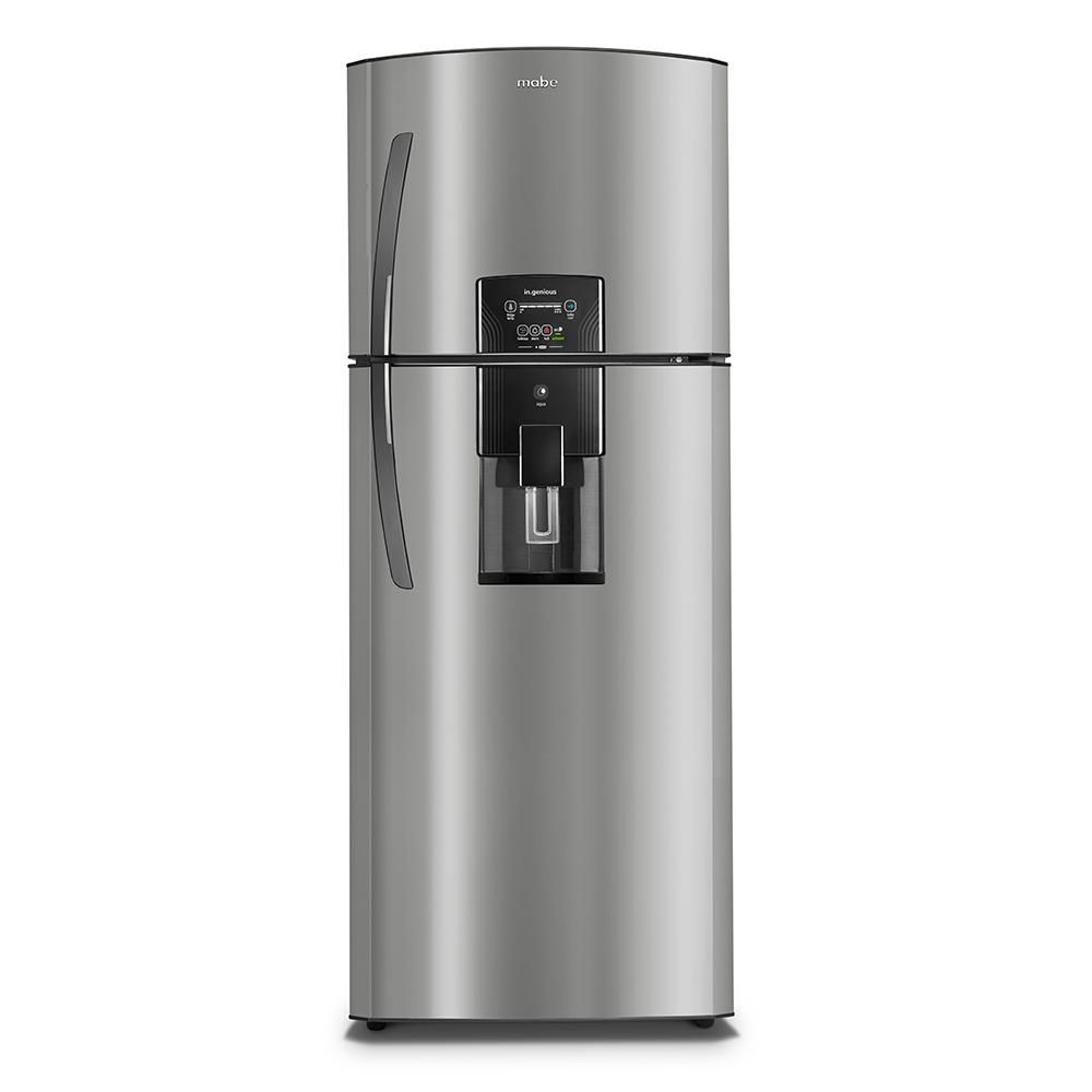Nevera MABE Congelador Superior 412 Litros Netos RMP438FZCU Inox