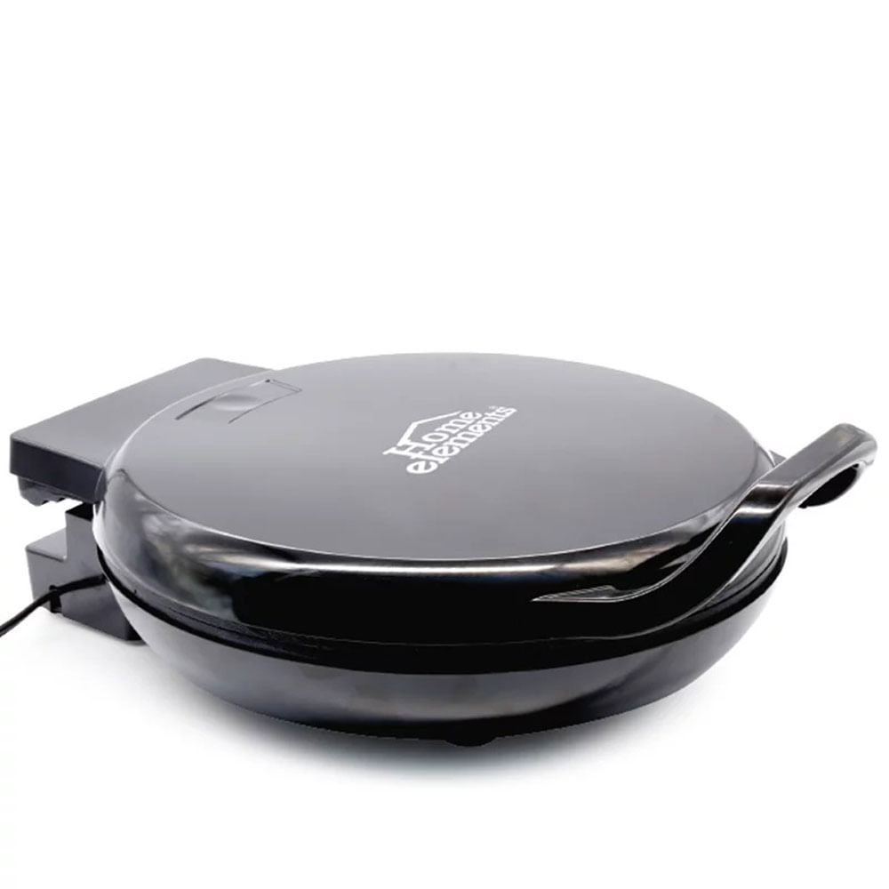Asador Home Elements HE828E Pizza Maker Grill Antiadherente 180°