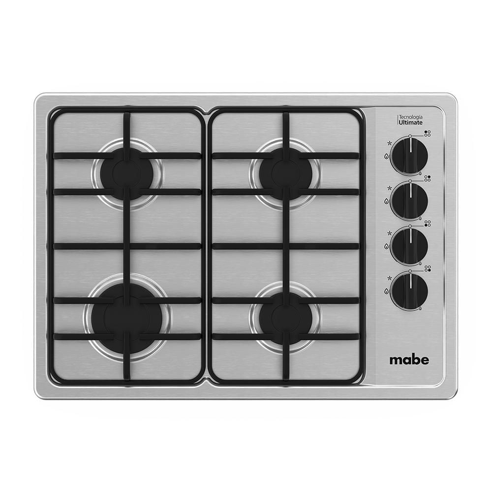 Cubierta de Empotre Mabe Gas 60cm Inox MABE PM6044NS0