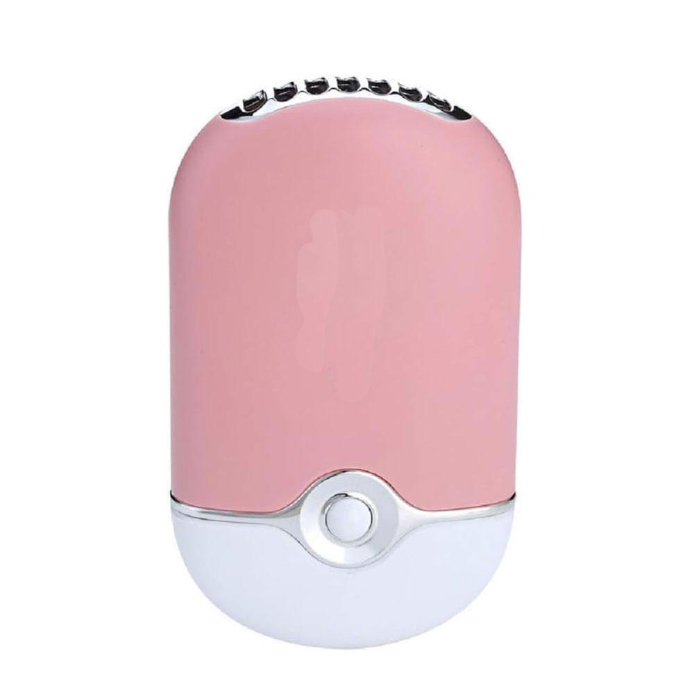 Ventilador Pestañas Portatil Recargable USB Extension Pestañas Rosado