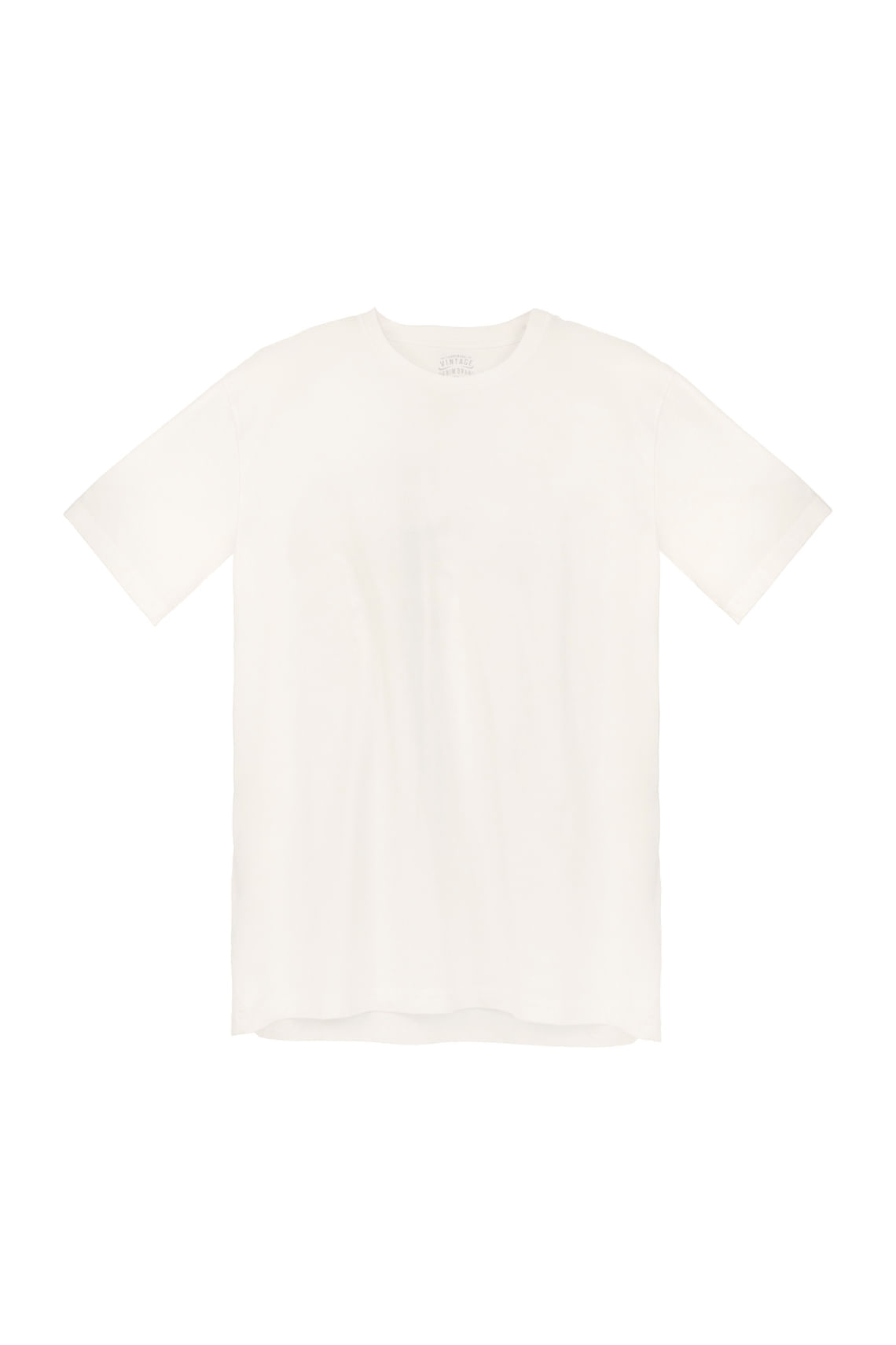 Camiseta estampada en espalda para hombre