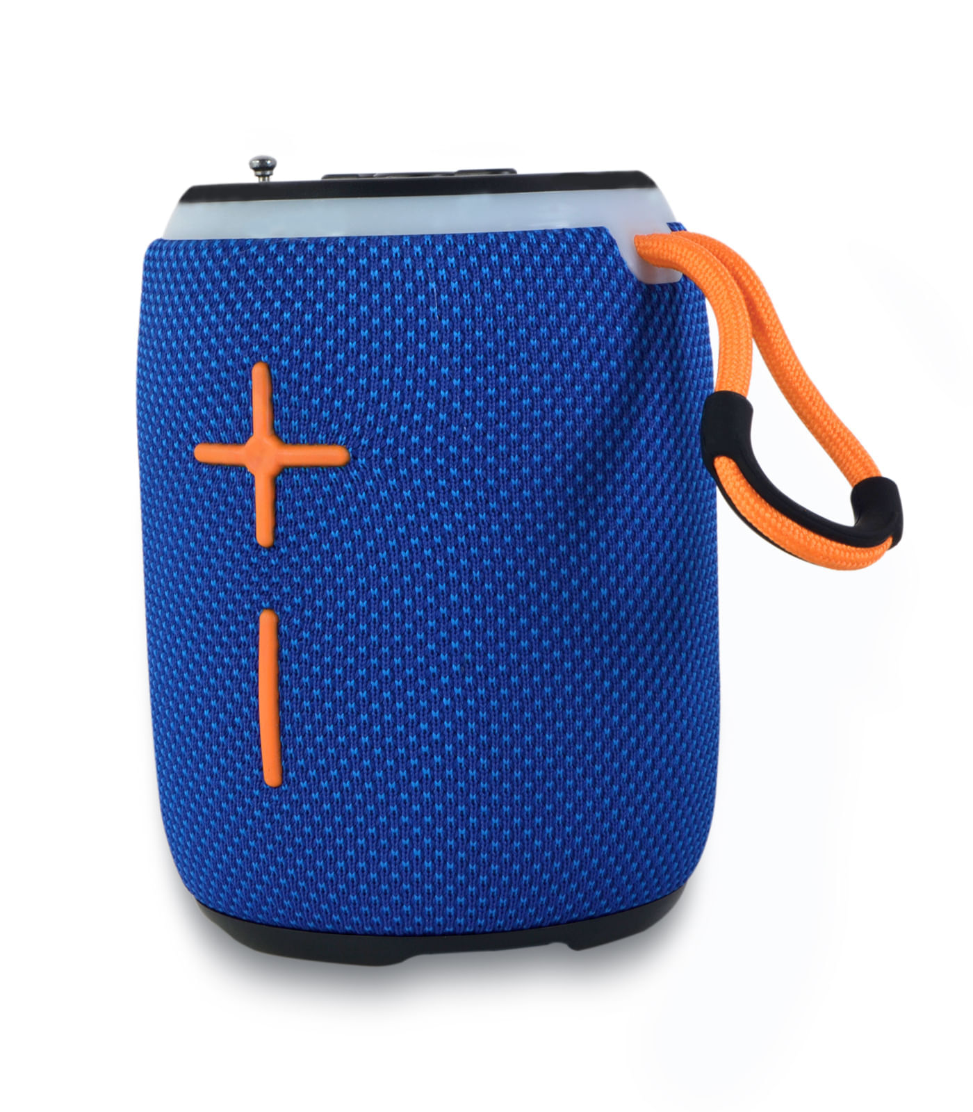 Parlante Portatil Recargable Bluetooth Con Radio Fm Azul