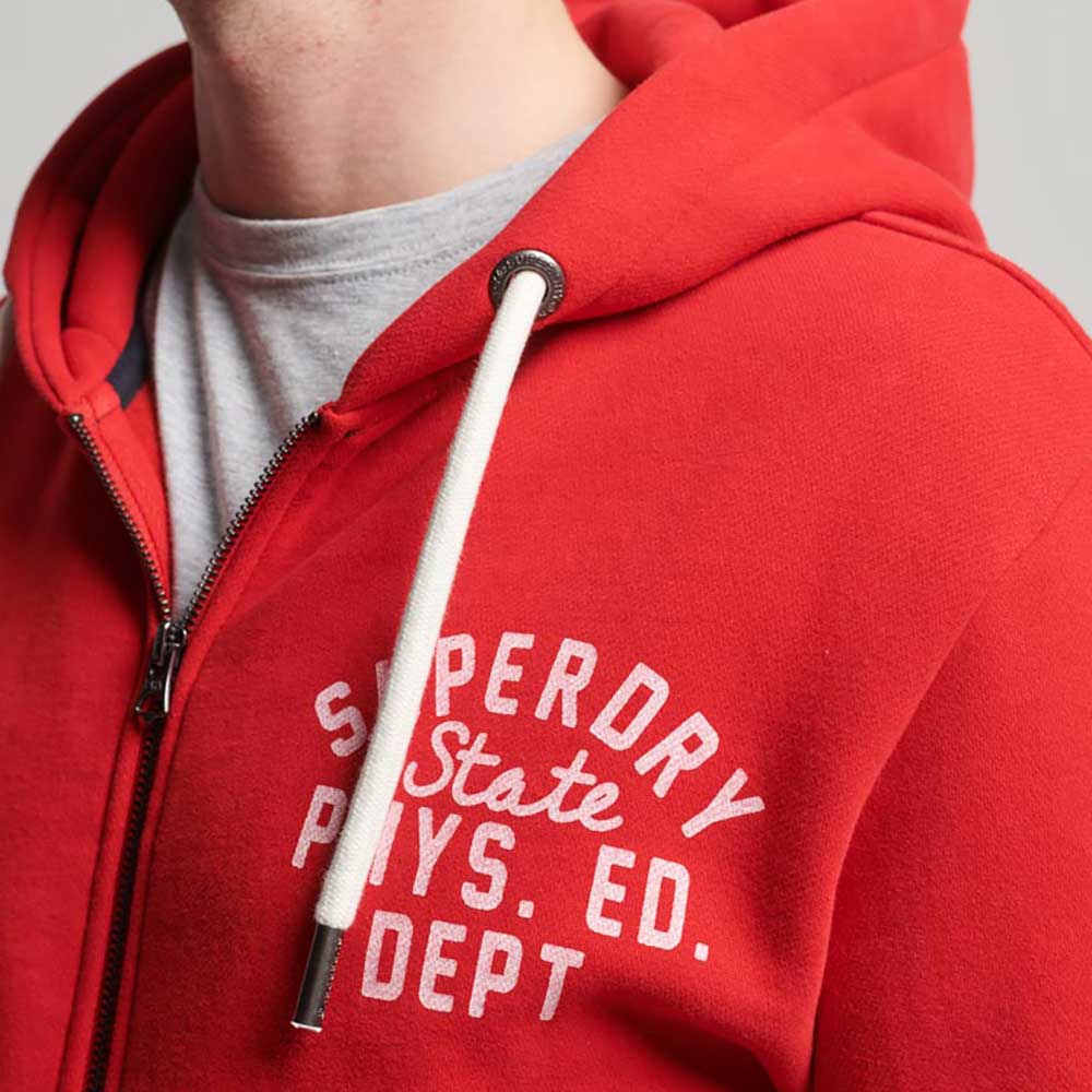 Buzo Abierto Para Hombre Athletic Coll Graphic Superdry