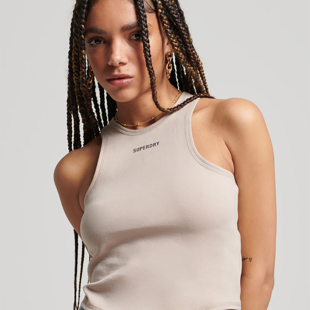 Camiseta Manga Sisa Para Mujer Code Tech Racer Superdry 55681