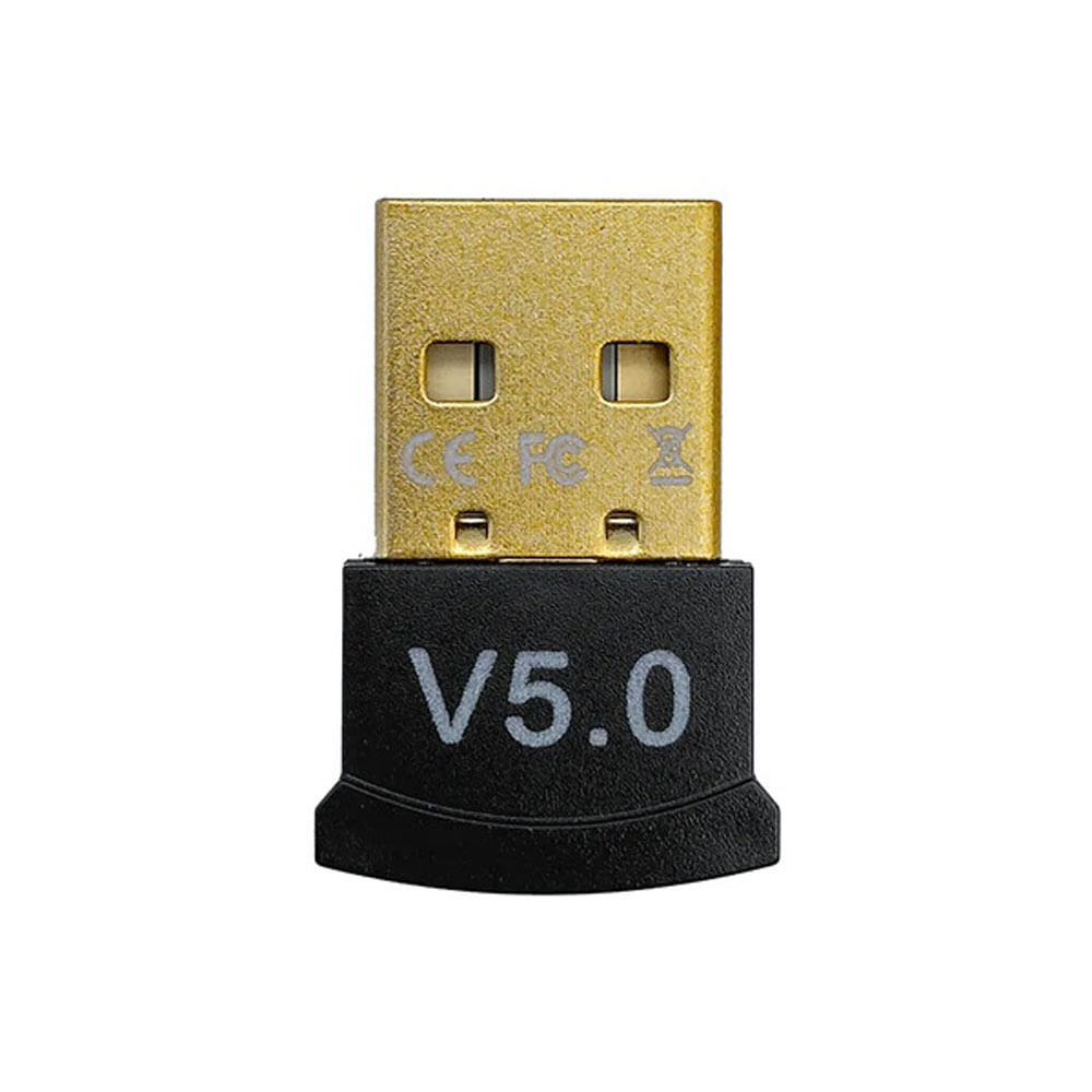 Mini Adaptador Bluetooth Usb BT 5.0 PC Portatil Altavoz Inalambrico